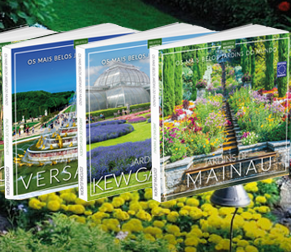 Coleção Os Mais Belos Jardins do Mundo - 3 Volumes